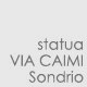 Statua in via Caimi - Sondrio